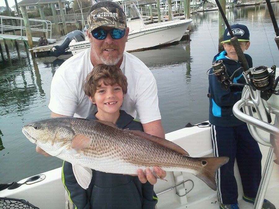 red fish fishing charter